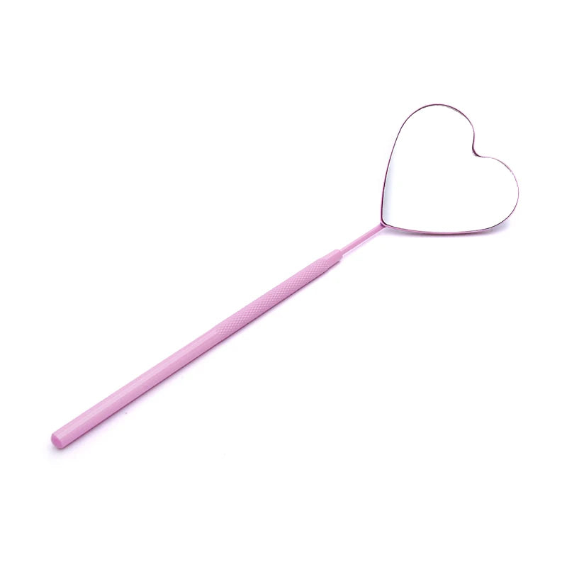 Wimpern Spiegel Herz Glitter