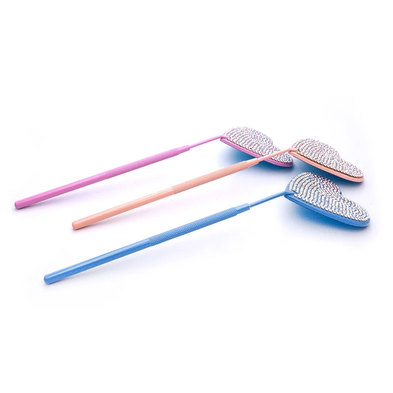 Wimpern Spiegel Herz Glitter